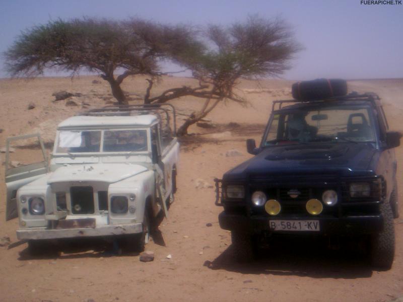 Land Rover abandonado